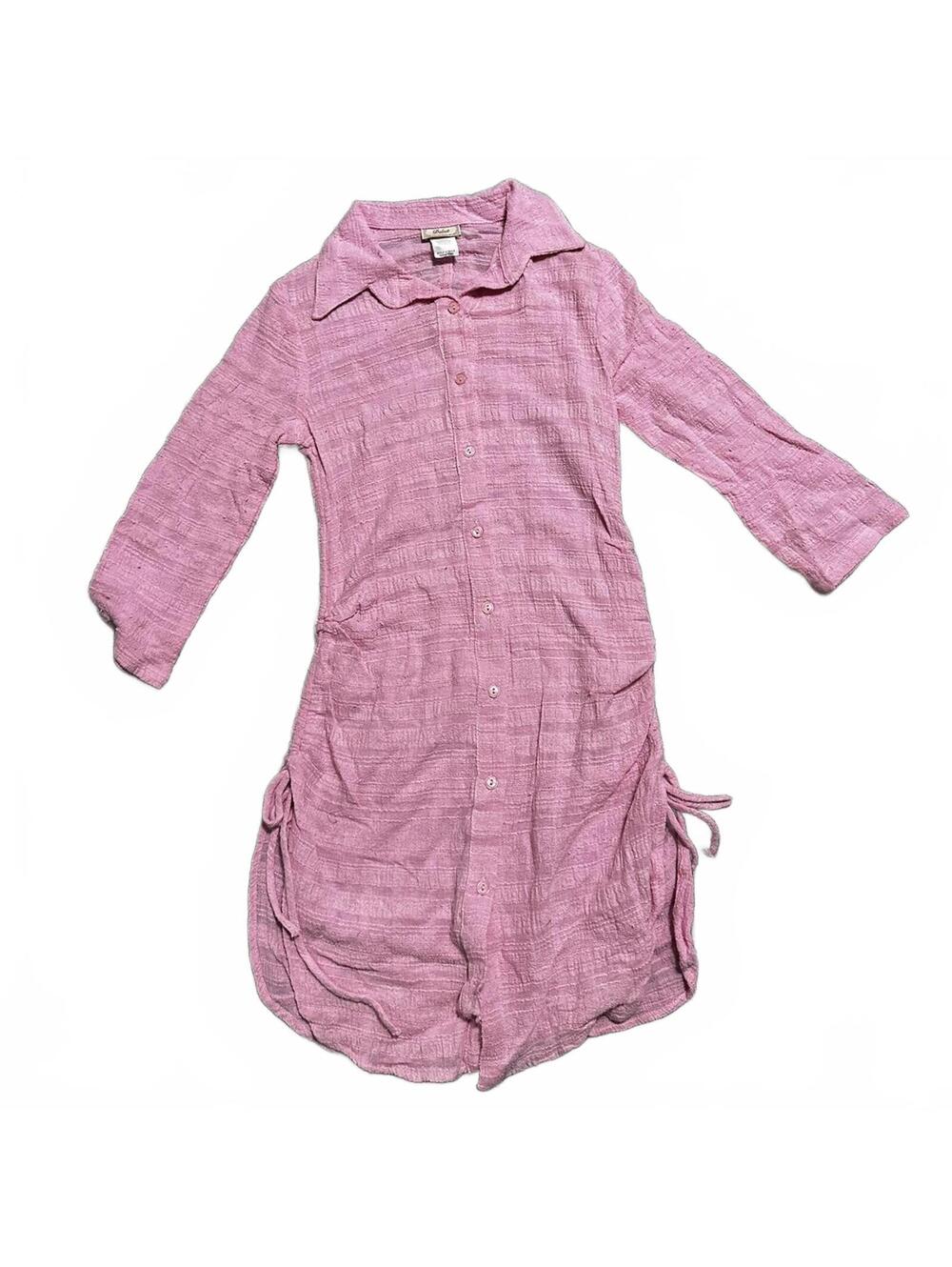 Y2K Debut Clueless Preppy Mini Dress With Side Cinch Size S